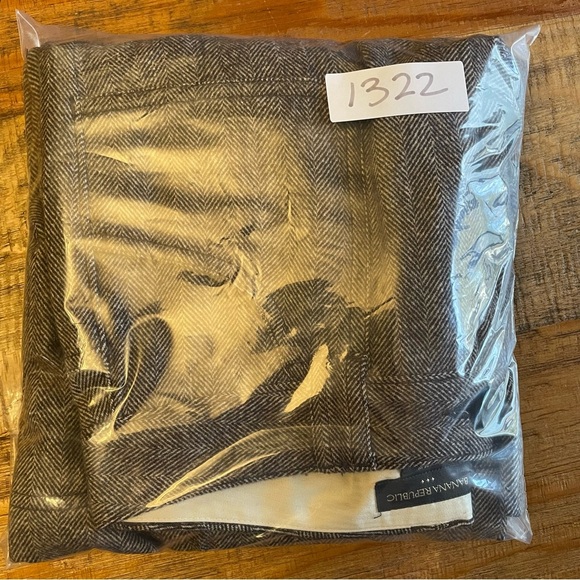 Vintage Y2K Banana Republic wool blend herringbone size 2 lined - Picture 12 of 12